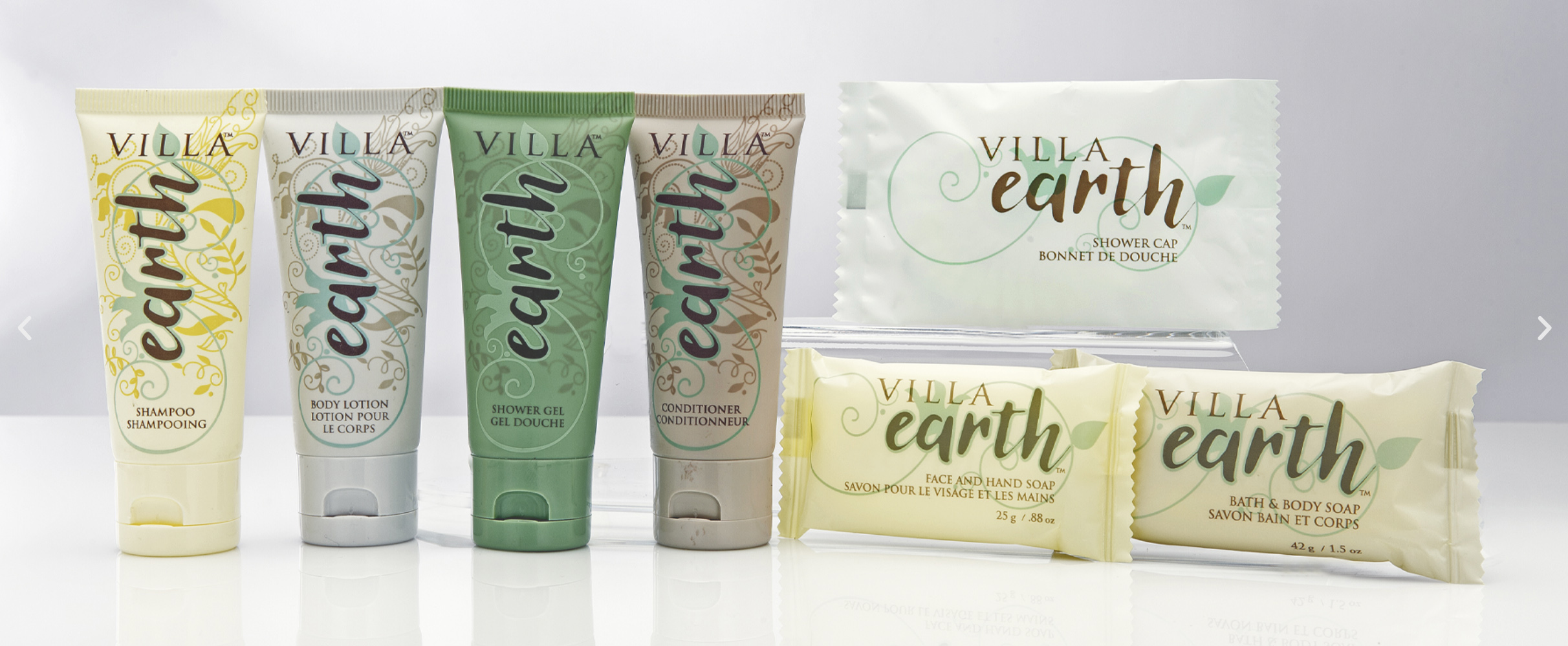 Villa Earth packaging